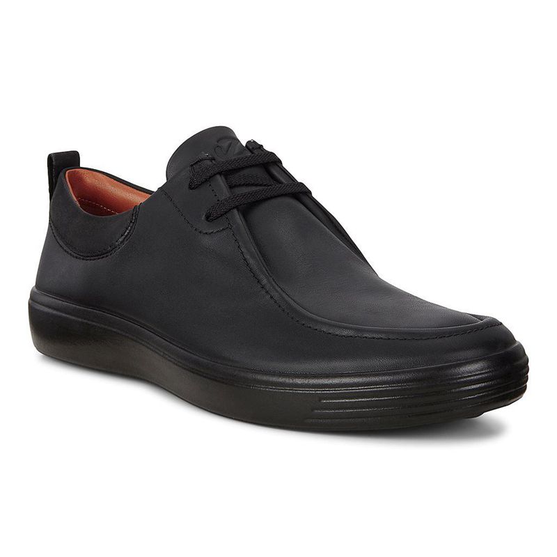 Men Casual Ecco Soft 7 M - Sneakers Black - India PLQFGT508